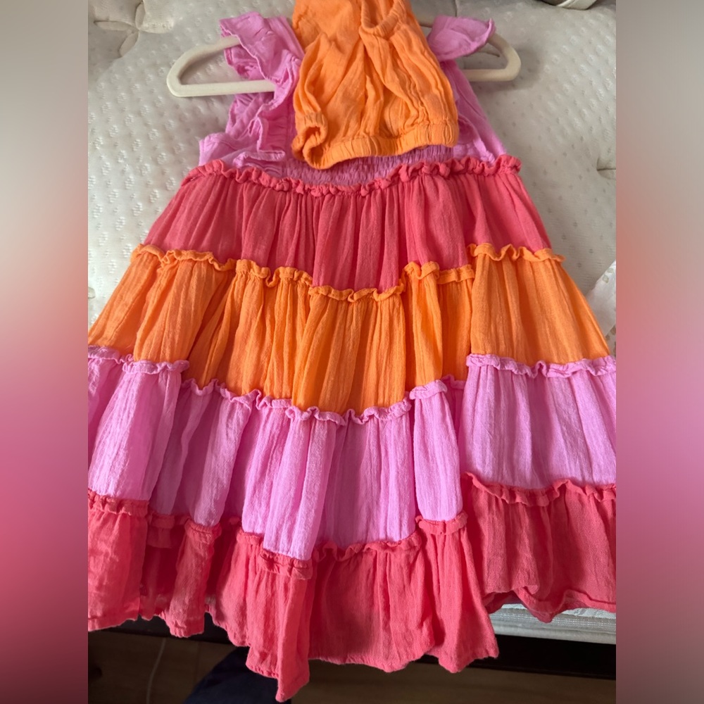 6 toddler dresses $35 sizes 2T one of them 18-24 months  carters, target macys